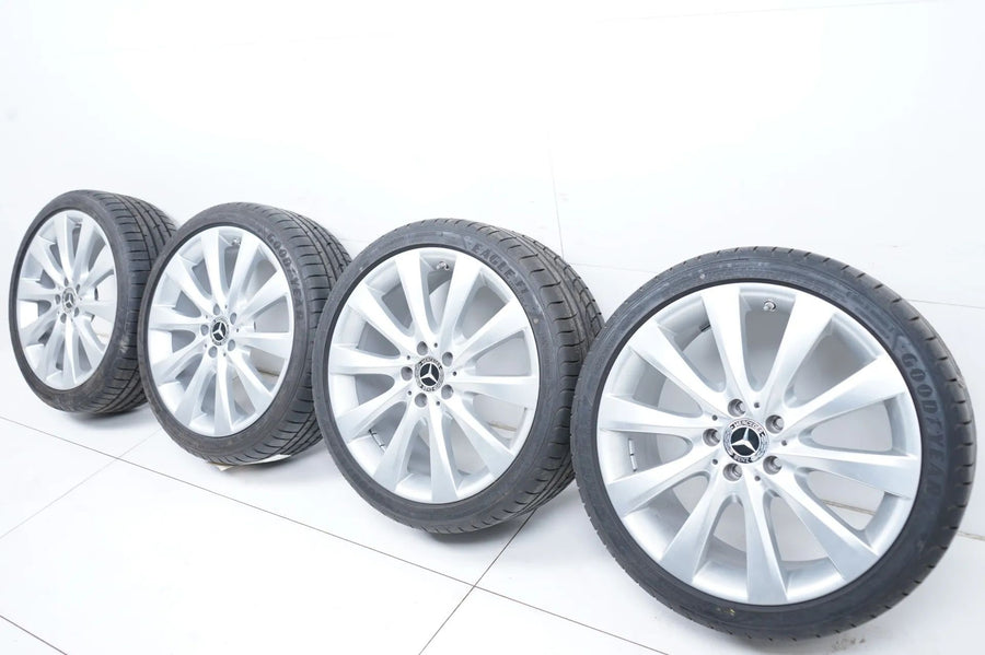 Mercedes C Class W205 S205 summer tires, summer wheels, 19 inch