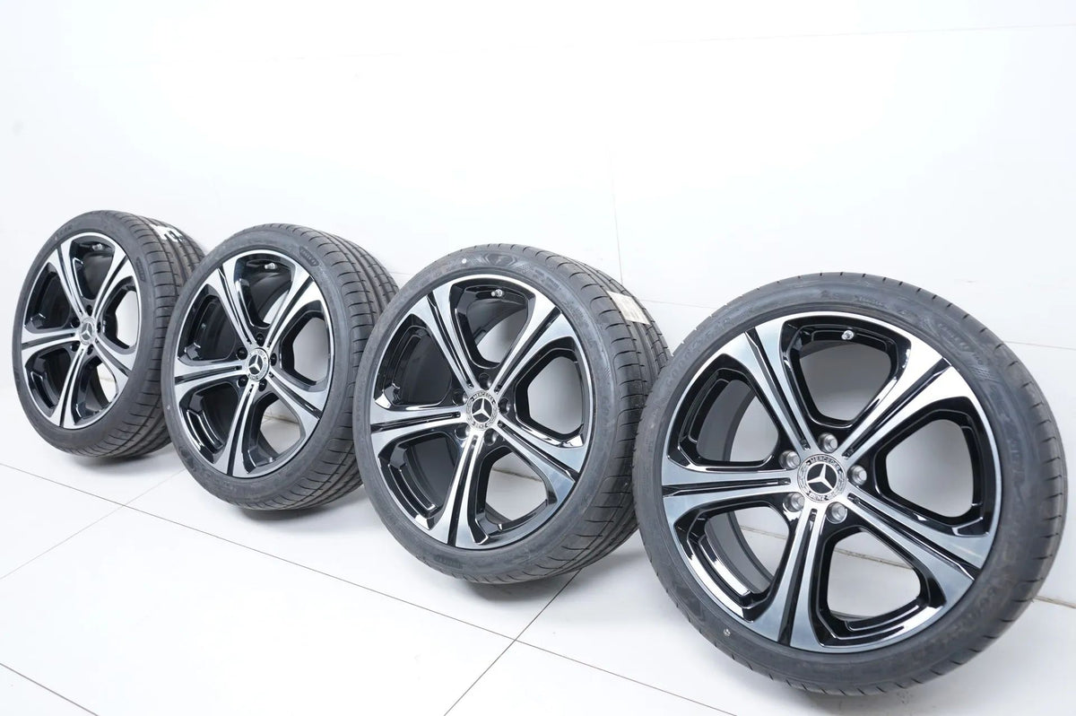 Original Mercedes C-Class W206 S206 Summer Tires 19 Inch Alloy Wheels LIKE NEW Detail view 7
