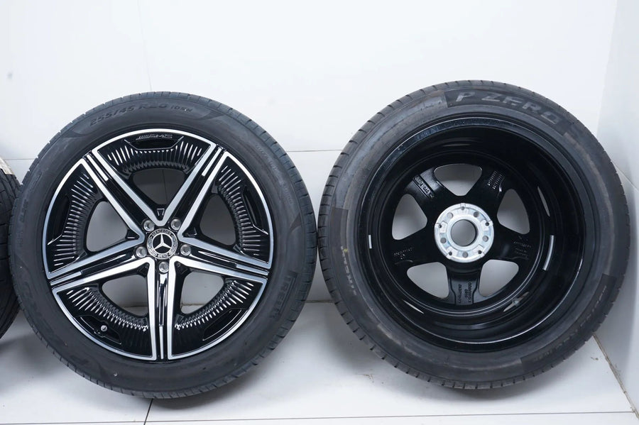 New Mercedes EQS V297 W297 summer wheels, summer tires, 20 inch