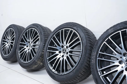 Mercedes C Klasse W206 Allwetterräder mit neuen Allwetterreifen 225 45 18 Zoll