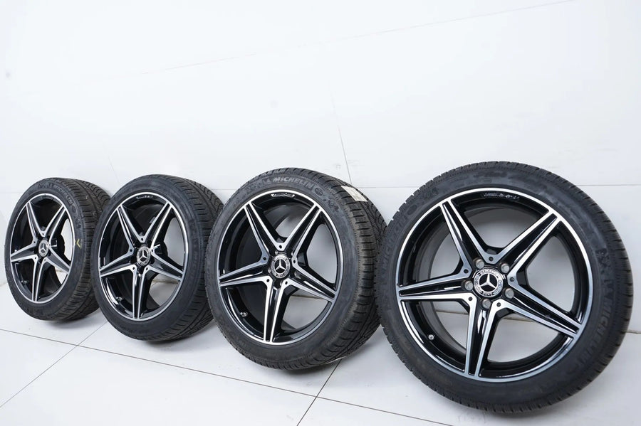 Mercedes Classe C W205 Jantes Hiver AMG Pneus Hiver 18 Pouces