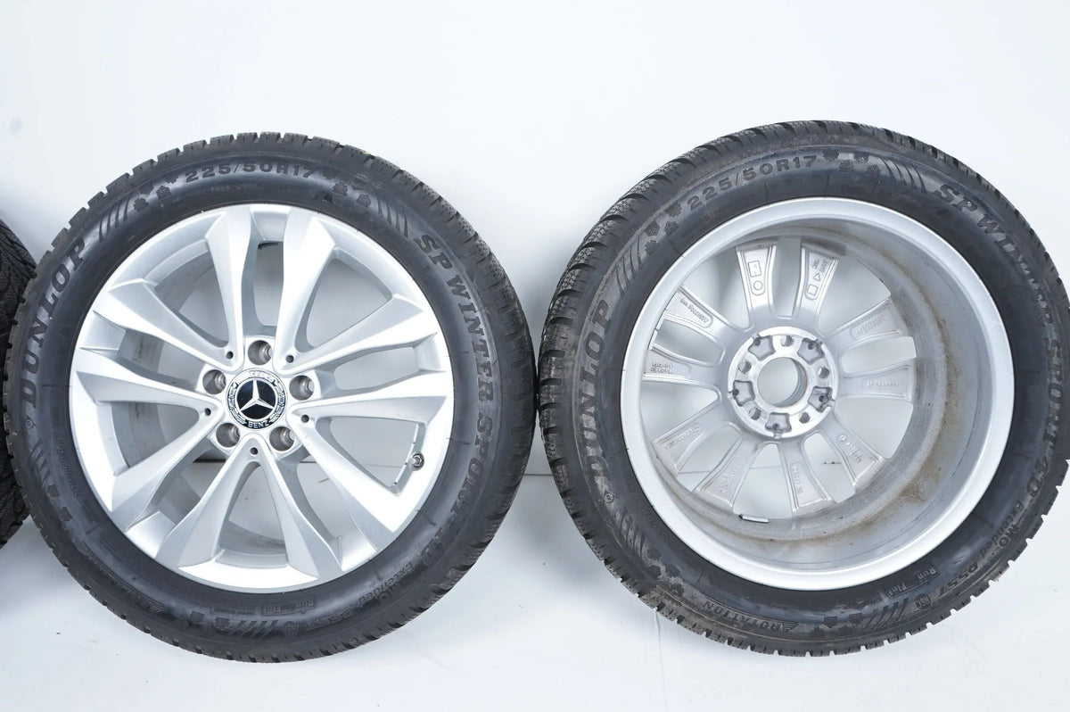 Mercedes C Klasse W205 Winterreifen Winterräder 225 50 17 Zoll Detailansicht 14