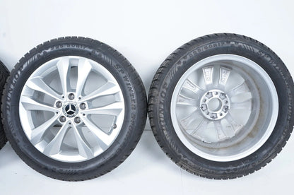 Mercedes C Klasse W205 Allwetterräder mit neuen Allwetterreifen 225 50 17 Zoll
