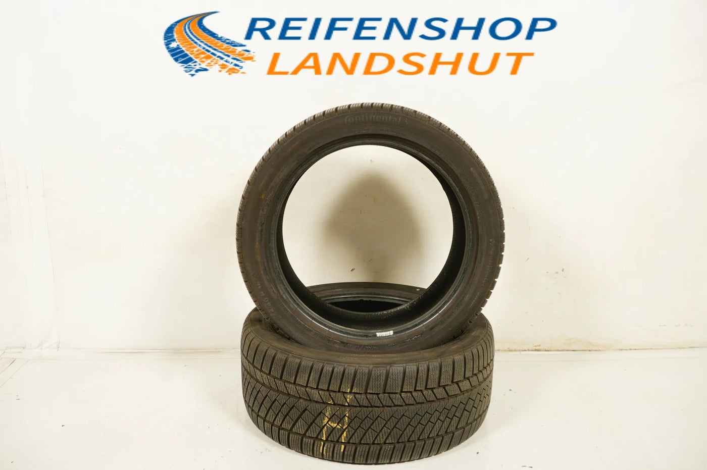 2 x Winterreifen Continental 255 40 18 Zoll DOT18 Bmw* ca.7mm