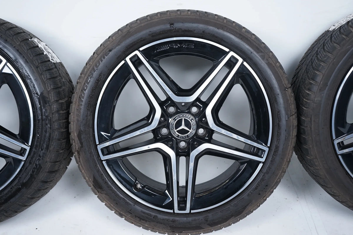 Roues et pneus hiver 18 pouces pour Mercedes Classe AB W177 B247 Vue détaillée 6