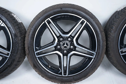 Roues et pneus hiver 18 pouces pour Mercedes Classe AB W177 B247