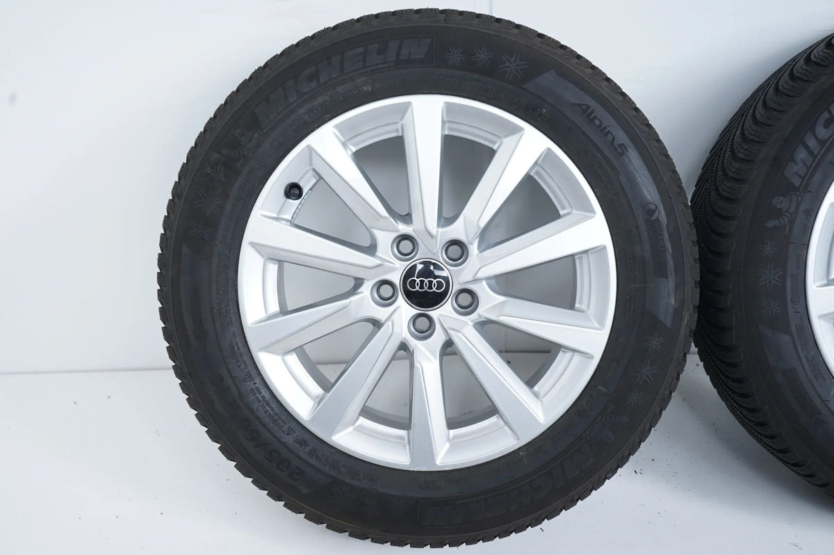 Wie Neu Audi A1 2 GB Winterräder Winterreifen 205 60 16 Zoll 8mm Detailansicht 3
