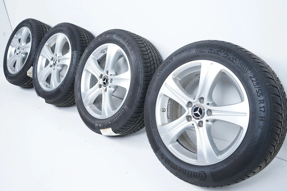 Mercedes E Class W213 Winter Wheels Winter Tires 225 55 17 Inch Detail view 7