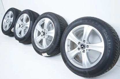 Mercedes E Class W213 Winter Wheels Winter Tires 225 55 17 Inch