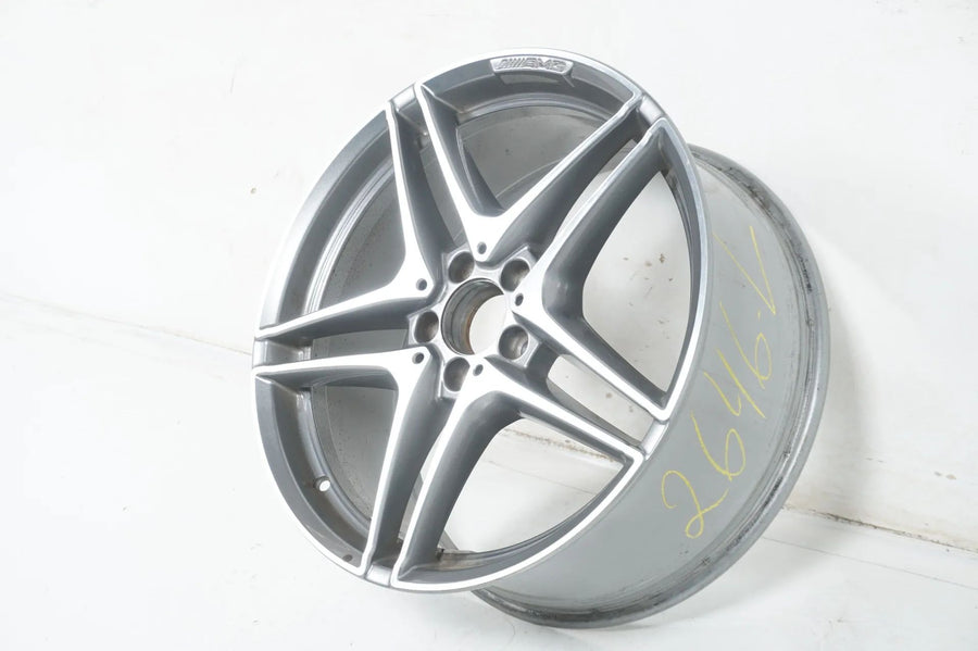 1x Hliníkový disk Mercedes C63 AMG W205 19 palců A2054013600 8,5J ET54