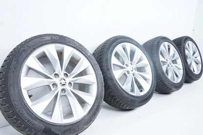 Skoda Superb 3 3V Roues d'hiver Pneus d'hiver 245 45 18 pouces 8mm
