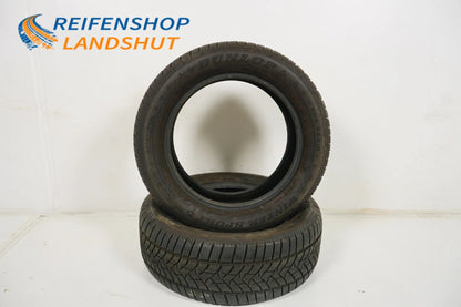 2x Like New Dunlop Winter Tires 255 55 19 inch approx. 7.5 mm DOT18 MO