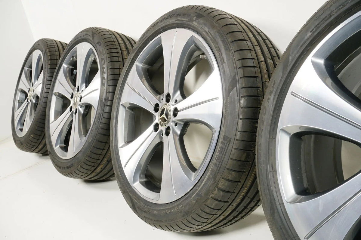 Original Mercedes GLA H247 GLB X247 Alufelgen Sommerreifen 235 45 R20 Zoll 7mm Detailansicht 8