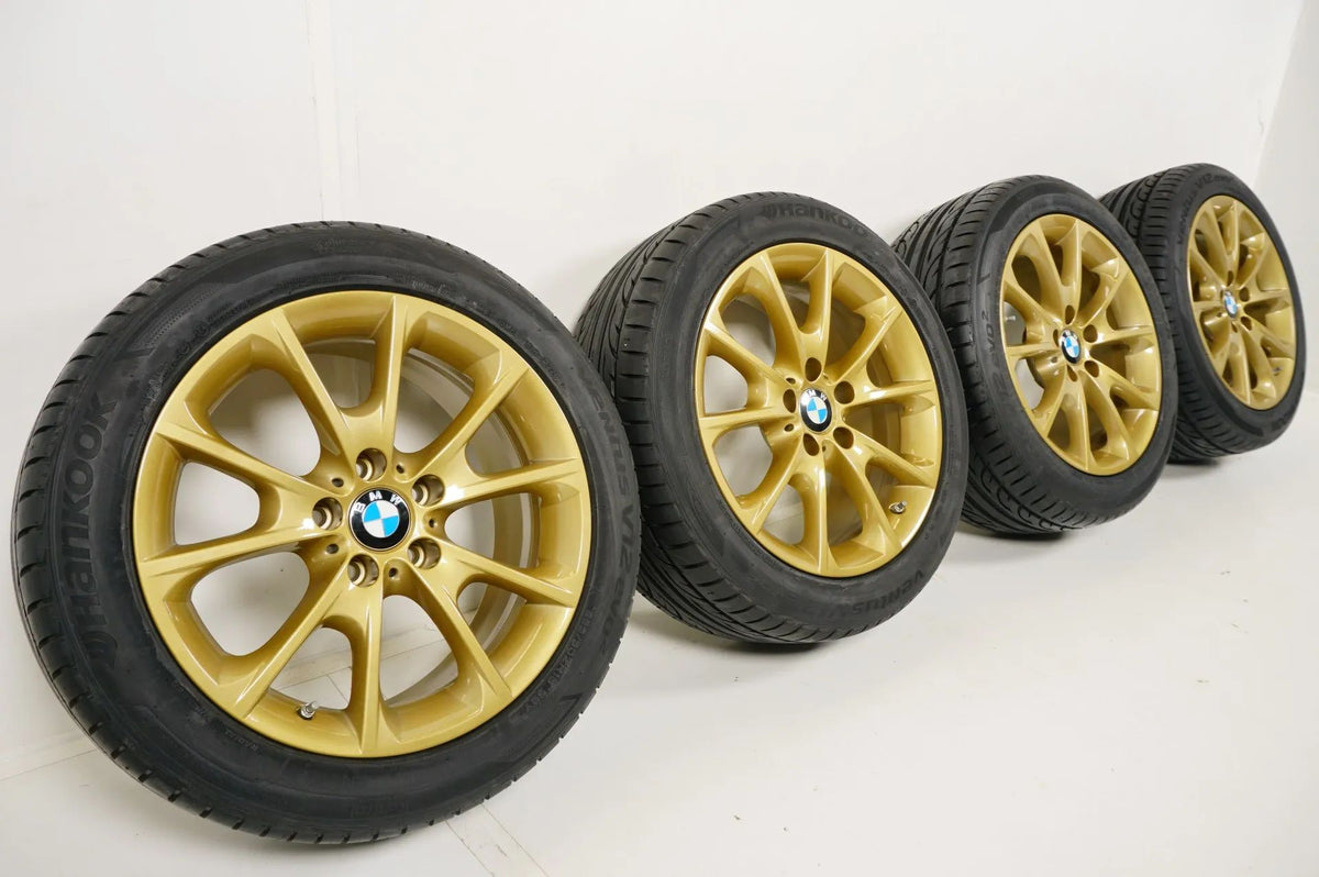 BMW 3 Series GT F34 NEW Summer Tires Summer Wheels 18 Inch Gold Detailansicht 2
