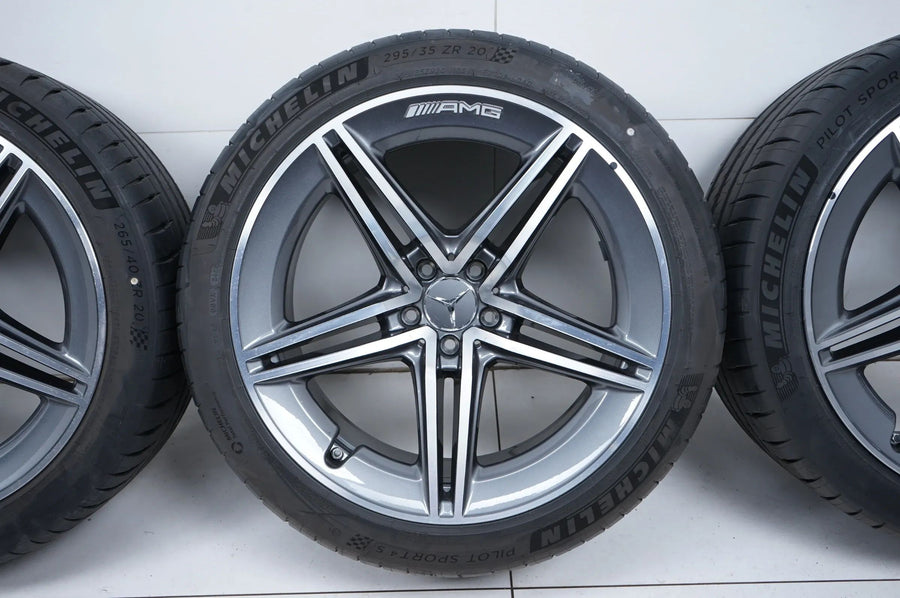 Mercedes AMG GT 4 porte X290 W290, cerchi in lega da 20 pollici, ruote estive, pneumatici estivi 7 mm