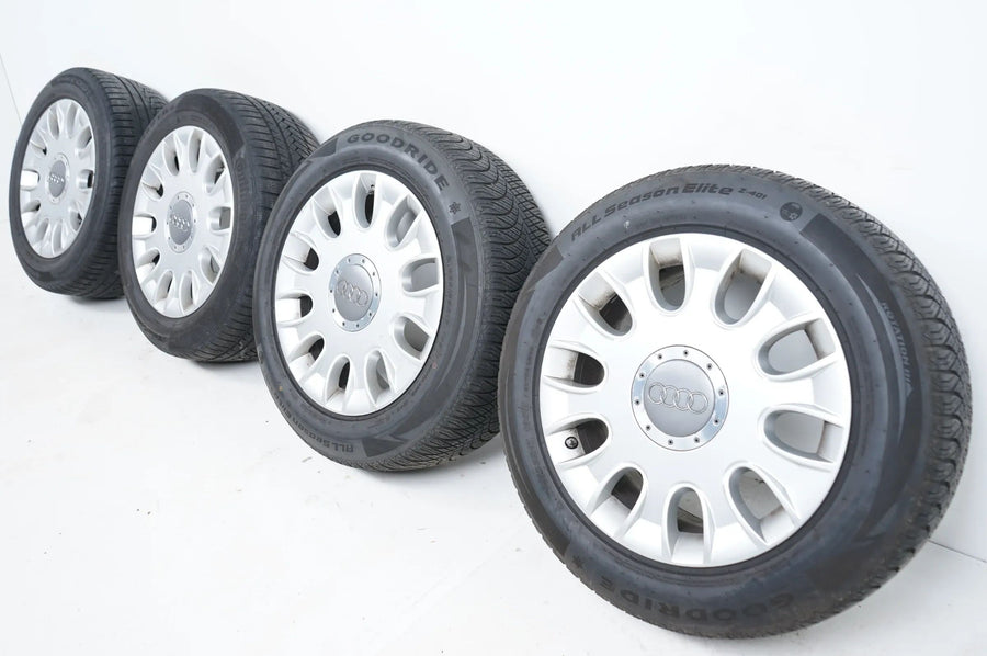 Audi A8 4E D3 Alufelgen Winterräder Winterreifen 235 55 17 Zoll