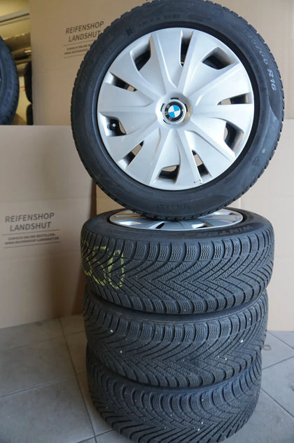 Originele BMW 1-serie F40 2-serie stalen velgen winterwielen winterbanden 195 60 R16 89H RDK