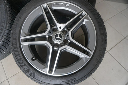 Mercedes C-Klasse C43 AMG W205 S205 18" Alufelgen Winterräder Winterreifen 6mm