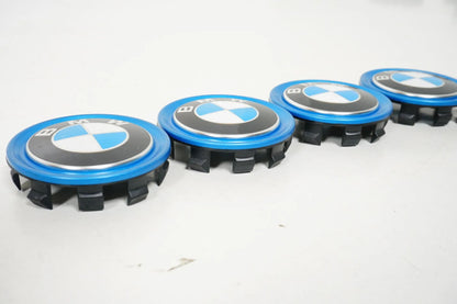 4x Original BMW Nabendeckel Felgendeckel 55mm i-Modelle 6852052