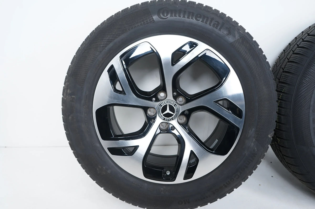 Original Mercedes GLC X254 alufælge TOP vinterhjul vinterdæk 235 60 R18 7mm Detaljevisning 3