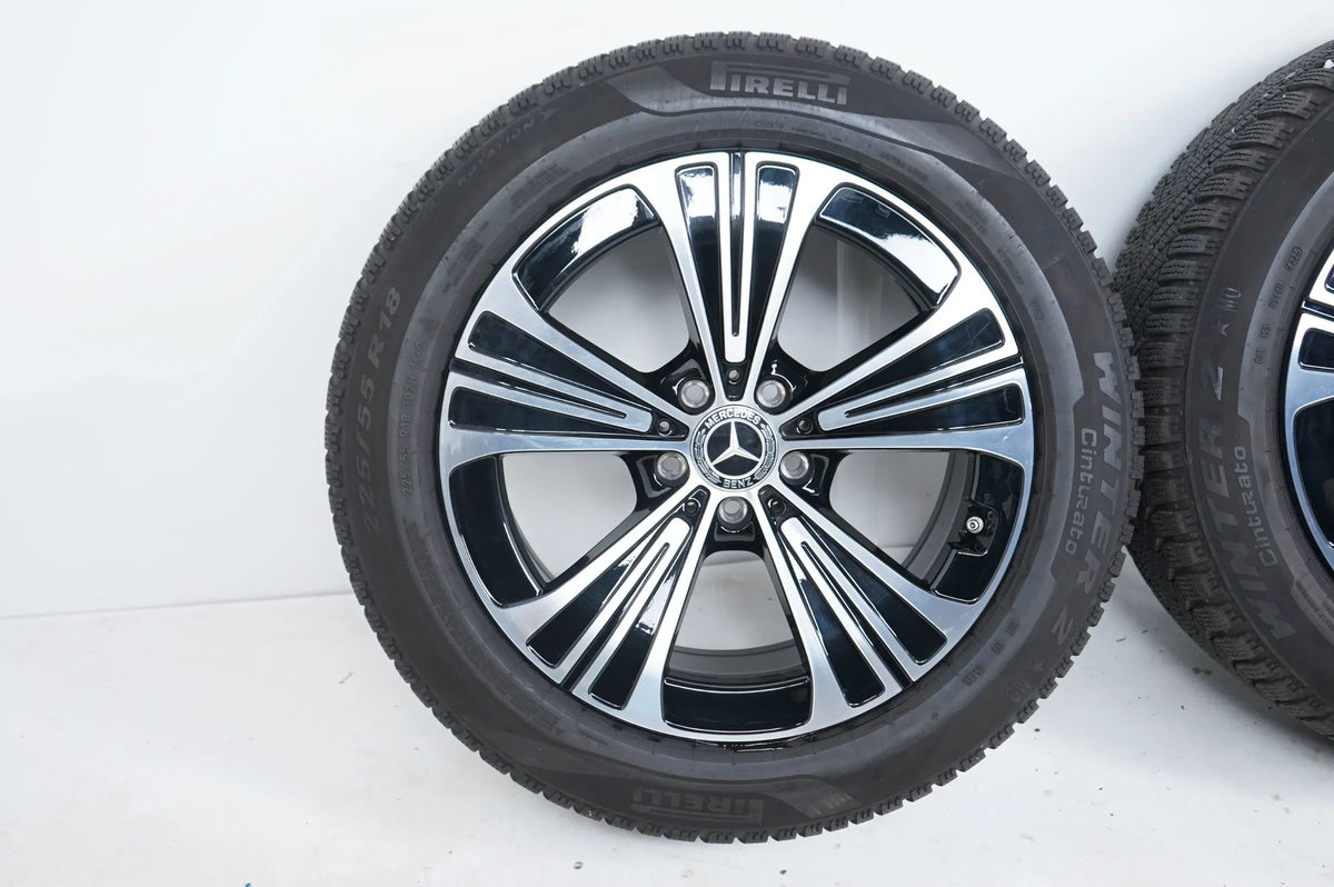 Mercedes E Klasse W214 Winterräder Winterreifen 225 55 18 Zoll Detailansicht 3