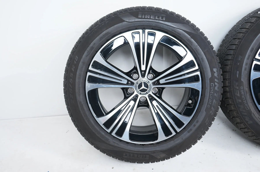 Mercedes E Klasse W214 Winterräder Winterreifen 225 55 18 Zoll