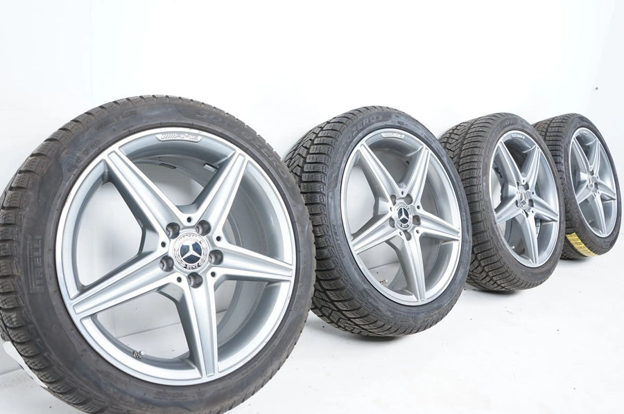 Mercedes C Klasse W205 AMG Winterreifen Winterräder 18 Zoll 7mm