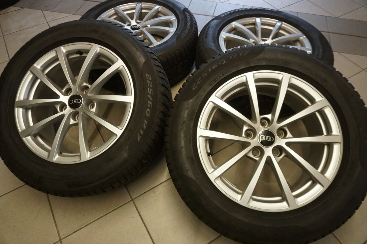 Original Audi A6 C8 4K Alufelgen Winterräder Winterreifen 225 60 R17 2023 7mm