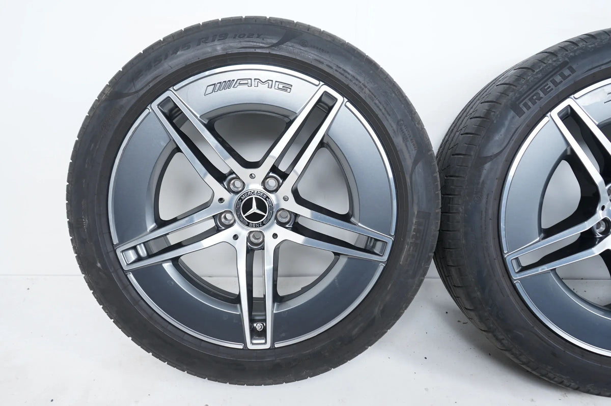 Mercedes E Klasse W214 AMG Sommerreifen Sommerräder 19 Zoll Vue détaillée 3