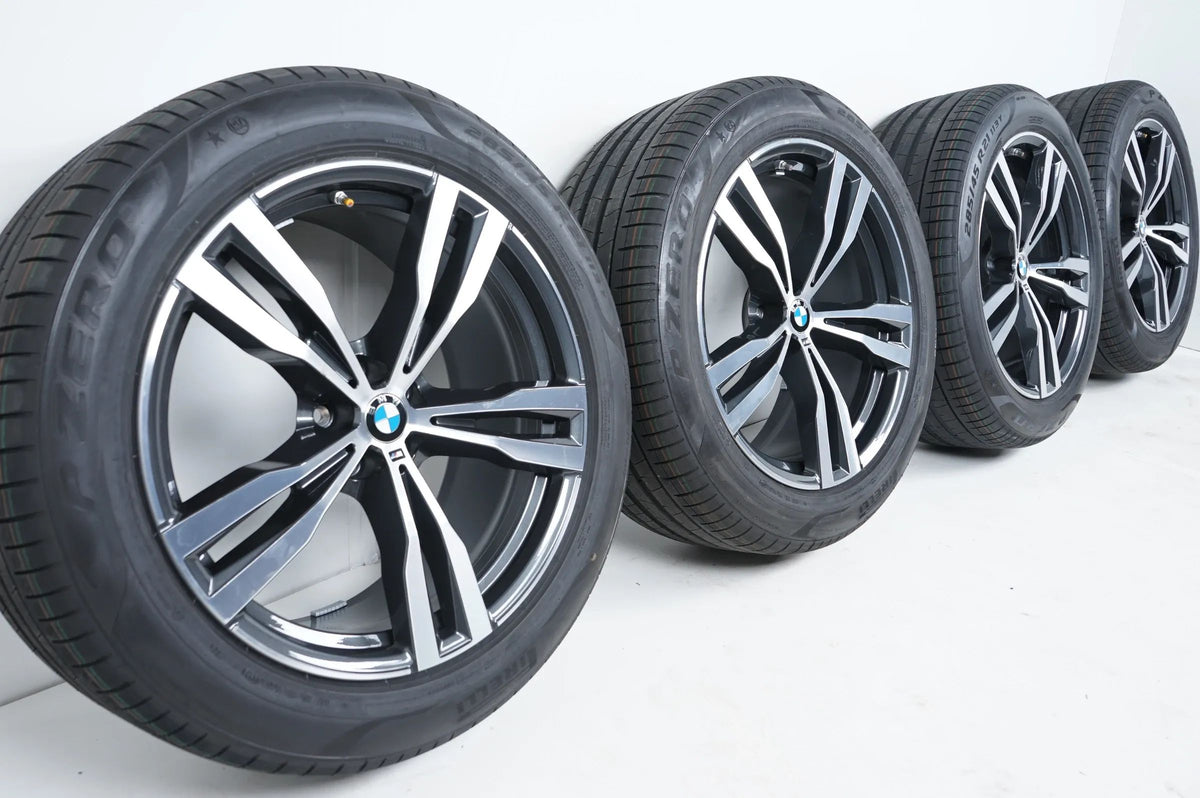 NEU BMW X7 G07 Sommerräder Sommerreifen 285 45 21 Zoll 754M 8074220 Vue détaillée 2