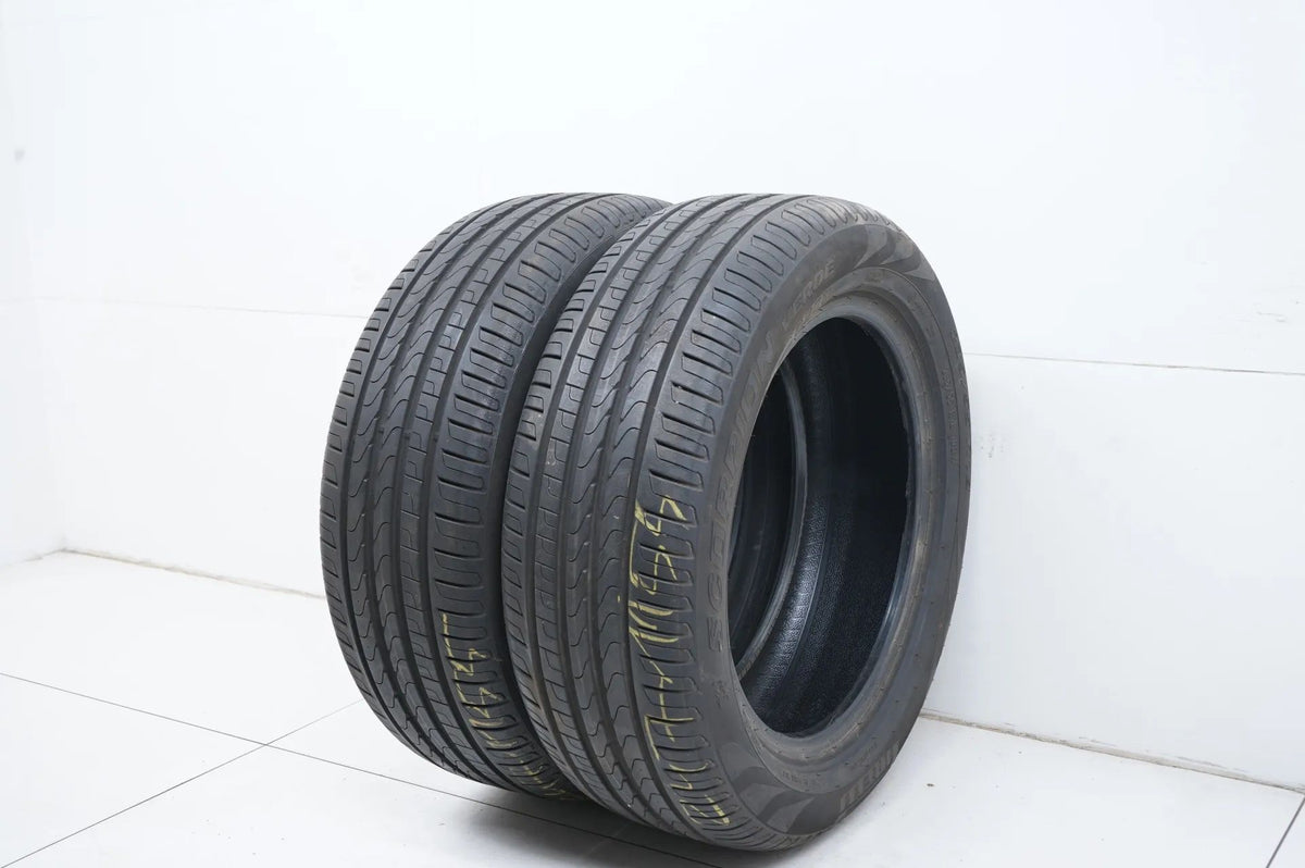 2 pneus été Pirelli DOT18 235/55/18 pouces, profondeur de sculpture d'environ 6 mm. Vue détaillée 3