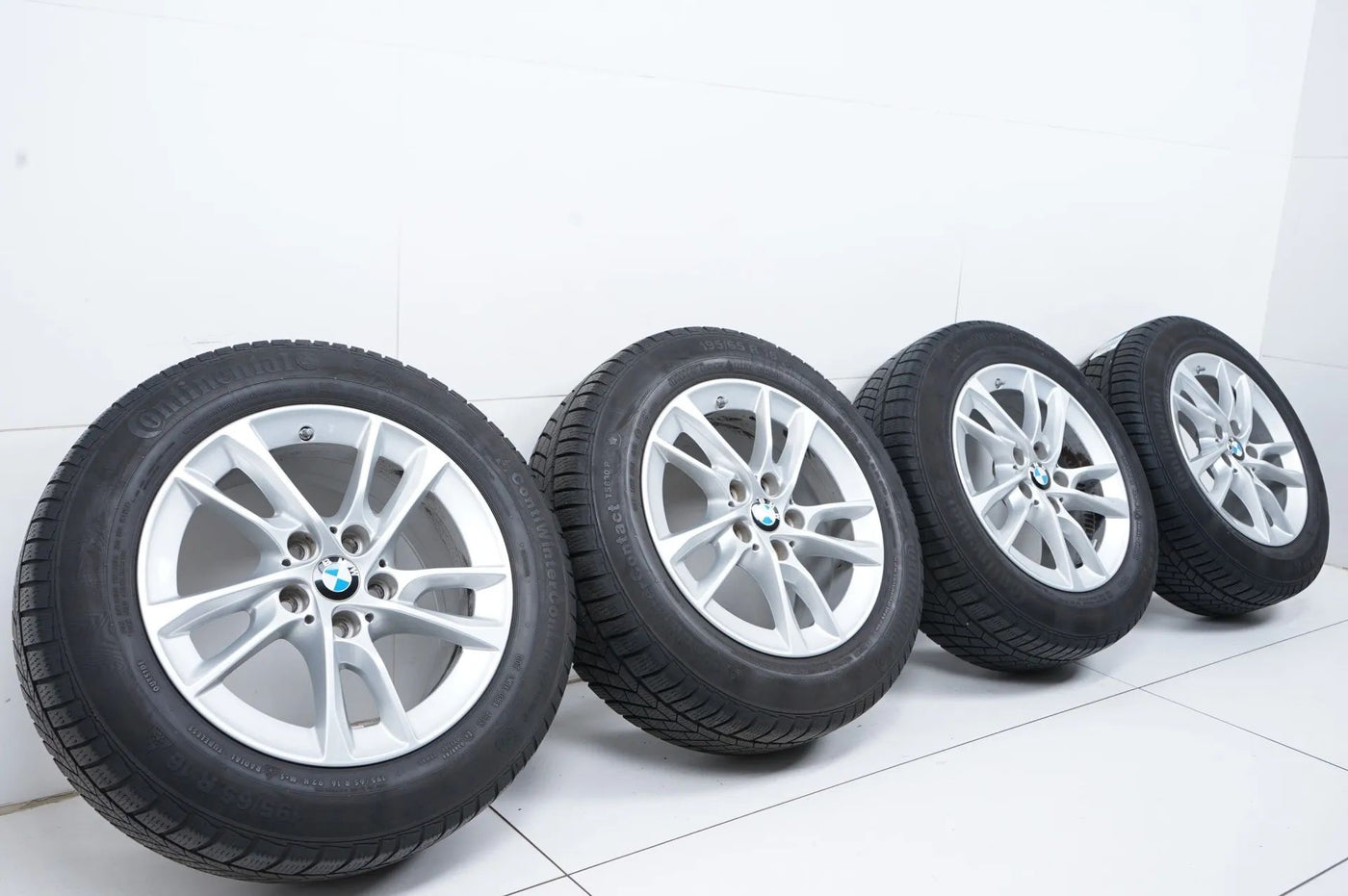 Jantes en alliage pour BMW Série 2 Tourer F45 F46, pneus hiver 195/60/16 pouces