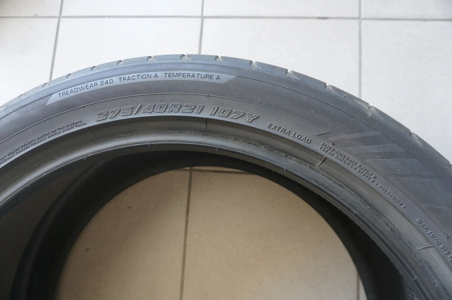 1 X 275 40 R21 107Y Sommerreifen Yokohama Advan Sport V107 * 2021 6mm