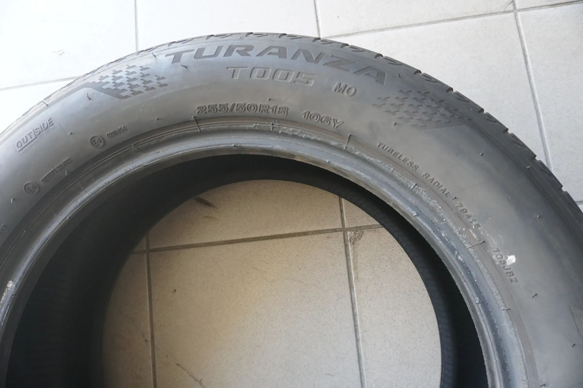 1 X 255 50 R18 106Y Sommerreifen Bridgestone Turanza T005 MO 2021 5mm Vue détaillée 4