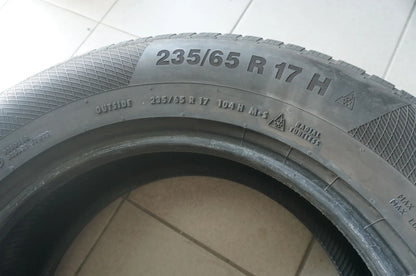 2 X 235 65 R17 104H Winterreifen Continental WinterContact TS850P AO 2016 5mm