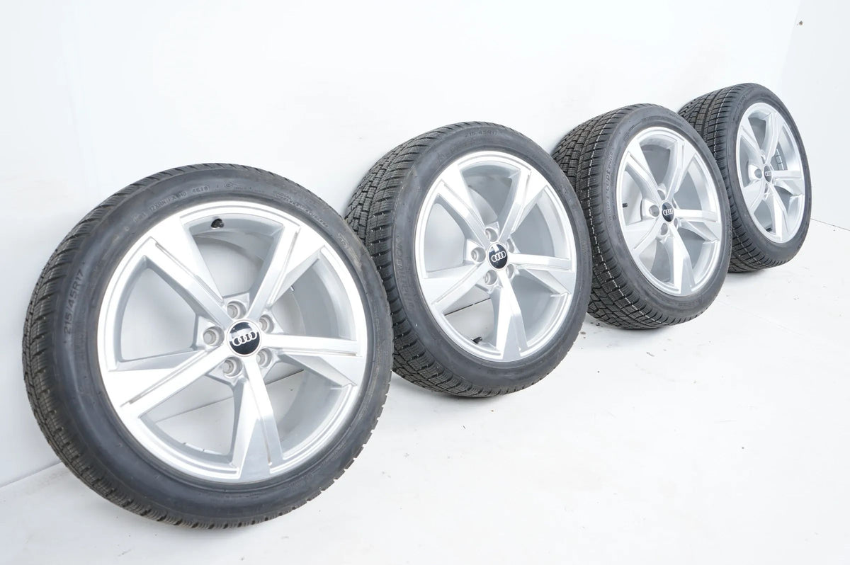 Neu Audi A1 GB Winterräder Winterreifen 215 45 17 Zoll 82A601025G Vue détaillée 2