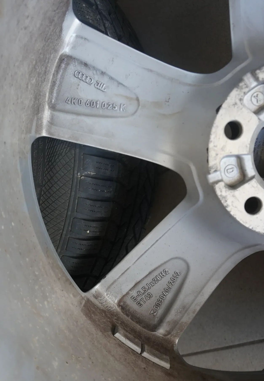 Original Audi A6 S6 C8 4K F2 Alufelgen Winterräder Winterreifen 255 40 R20 7mm