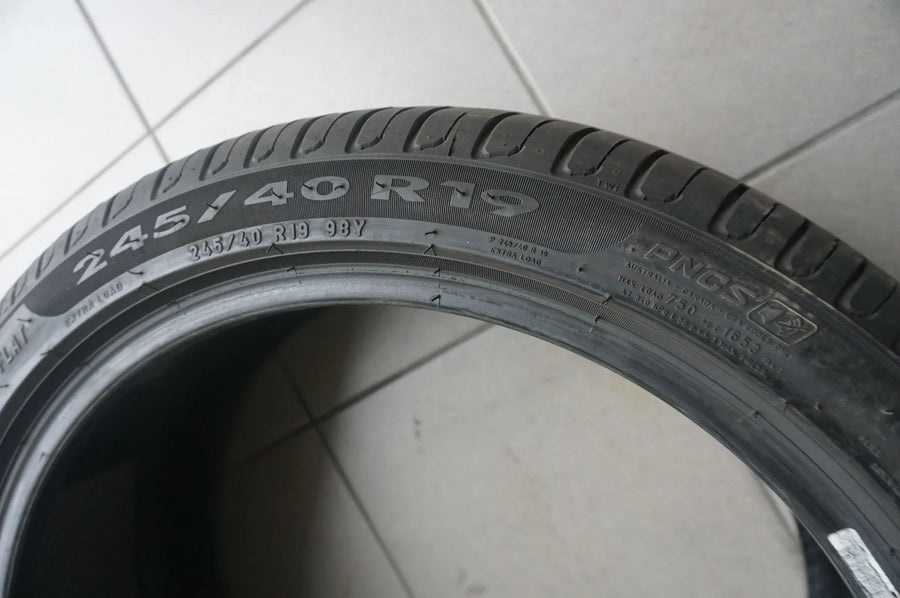 1 pneu été 245 40 R19 98Y Pirelli Cinturato P7 MOE RFT RunFlat 6,5mm 2021