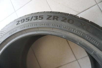 1 X 295 35 ZR20 R20 105Y Summer Tire Continental SportContact 6 MO 2020 7mm