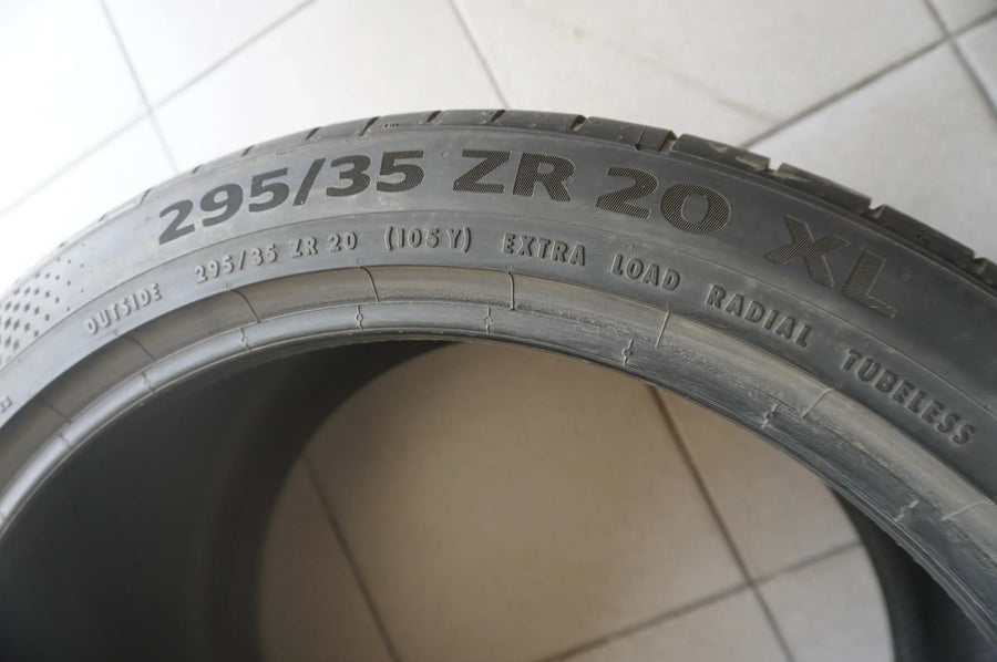 1 X 295 35 ZR20 R20 105Y Summer Tire Continental SportContact 6 MO 2020 7mm