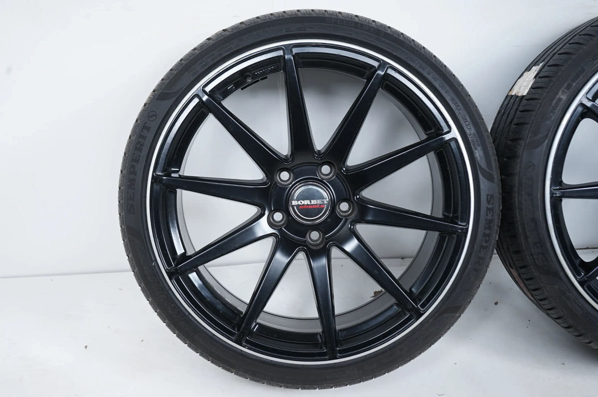 Bmw 3er E90 E91 Allwetterräder mit neuen Allwetterreifen 225 35 19 Zoll Detailansicht 4