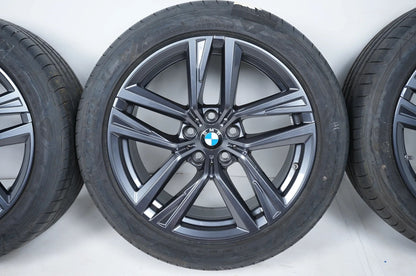 Bmw 4er i4 G26 Allwetterräder mit neuen Allwetterreifen Alufelgen 18 Zoll 853 5A1E212