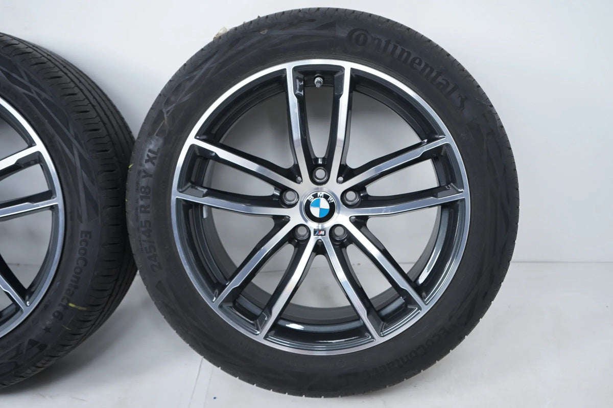 Bmw 5er G30 G31 Sommerräder Sommerreifen Alufelgen 18 Zoll 662M 8093405 Detailansicht 6