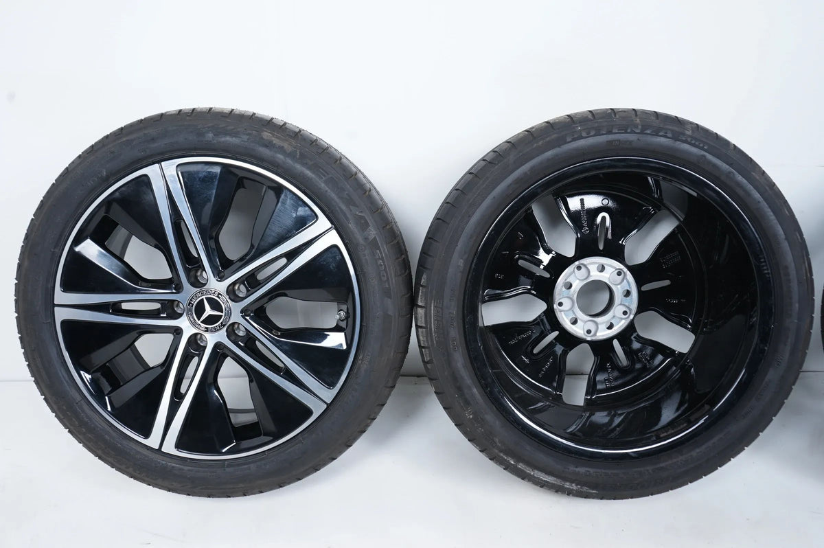 Mercedes C Class W205 Hybrid Summer Wheels Summer Tires 18 Inch Detailansicht 17