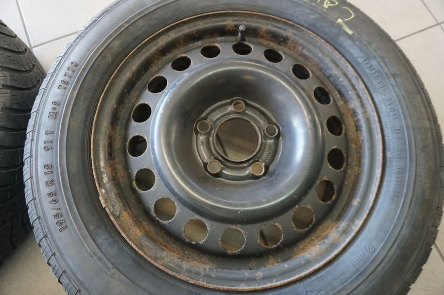 OPEL Astra G Corsa C Vectra B cerchi da 15 pollici cerchi in acciaio 2150129 6 x 15 ET49