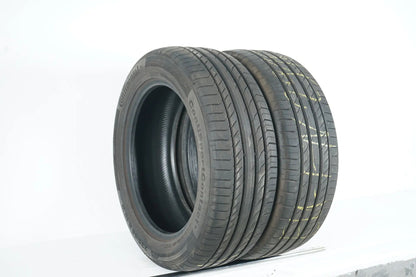 2 x Continental summer tires 235 55 19 inch DOT22 approx. 6 mm tread depth