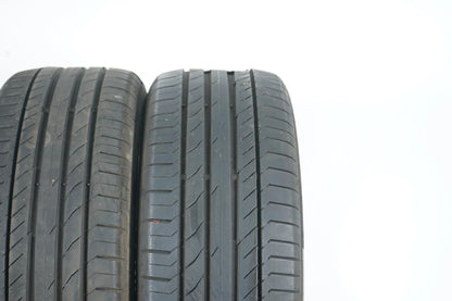 2 x Continental summer tires 235 55 19 inch DOT22 approx. 6 mm tread depth