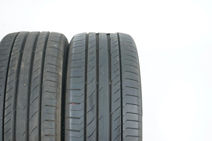 2 x Continental summer tires 235 55 19 inch DOT22 approx. 6 mm tread depth