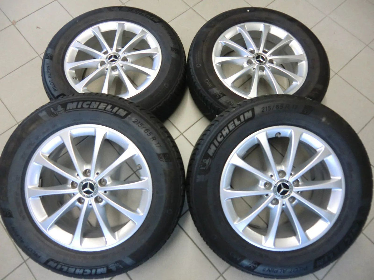 Original Mercedes GLA GLB X247 Alloy Wheels Winter Wheels Winter Tires 215 65 R17 99H