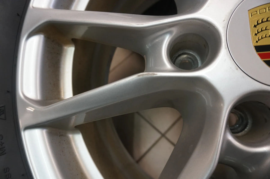 Original Porsche Cayenne 92A 958 Alufelgen Winterräder Winterreifen 255 55 R18
